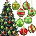 16pcs 2.4 Inch Christmas Balls for Christmas Tree,Glittering Decorations Xmas Tree Ornaments for Home Party Decor
