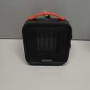 Honeywell UberHeat 5 Portable Ceramic 1500W Space Heater. Indoor space heater for Small Rooms, Bedrooms, and Homes. Fast Heating with Tip-over Protection - Black, HEC210B