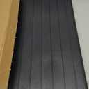 Keter City 30 Gallon Resin Outdoor Storage Box and Patio Furniture Side Table for Pool and Garden Accessories, Dark Grey