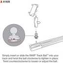 RAM Mounts Track Ball with T-Bolt Attachment RAP-B-354U-TRA1 with B Size 1" Ball