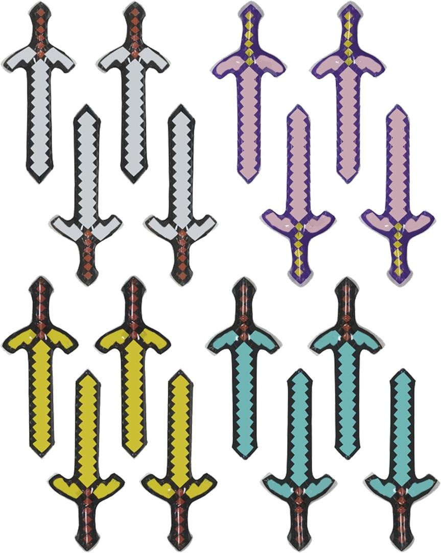 Mkork&fzsx Inflatable sword toy Weapons Sword kid Party Favors  (Pack of 16)