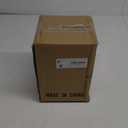 Light Blue Boho Small Table Lamp for Small Spaces, Small Rattan Shade Bedside Lamp for Bedroom, Cute Nightstand Light for Bedside, Kitchen Counter, Bookshelf Lamp, Home Office, Living Room, Dorm