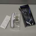 Rechargeable Digital Travel Scale with Strap for Luggage Suitcase Baggage Weighing, Weight Max up to 110 Lbs/50kg & LCD Display Screen Design,USB Type-C Port (Silver)