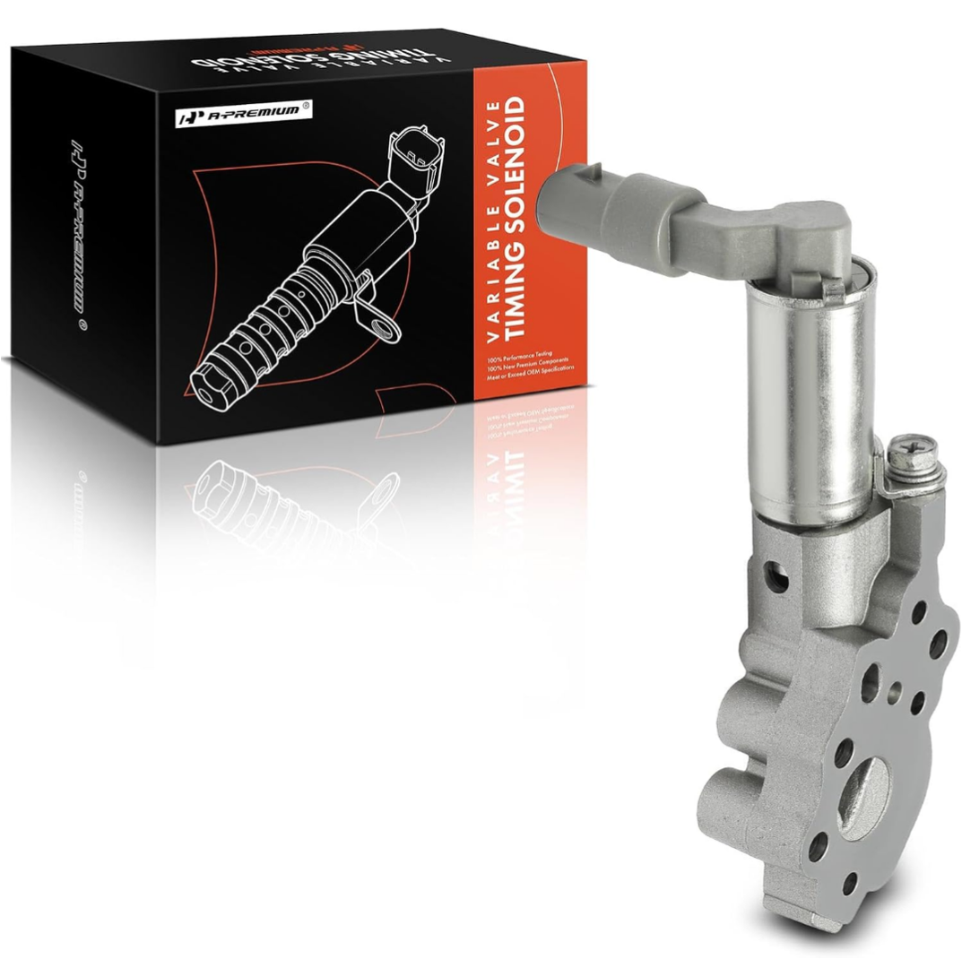A-Premium Exhaust Right Engine Variable Valve Timing Solenoid Compatible with Hyundai Santa Fe 2010-2011, Genesis Coupe 2011, zera 2012 & Kia Sorento 2011, Sedona 2010-2012