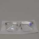 Reading Glasses for Women Men - Blue Light Blocking UV Filter Readers, Anti Eyestrain Eyeglasses (A03-clear)