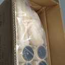 PEQULTI Cat Tree Cat Tower for Indoor Cats with Private Cozy Cat Condo, Natural Sisal Scratching Posts and Plush Pom-pom for Small Cats,Beige (27 inch Sleeping Tree)