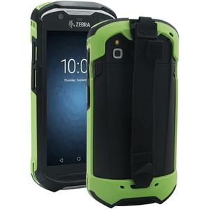 IYOUBOL Protective Cover Bumper Case Rugged Boot with Hand Strap for Zebra TC51 TC510K TC52 TC56 TC57 (Green)