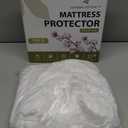 Premium Twin XL Size Mattress Protector 100% Waterproof Mattress Protector Breathable Deep Pocket Washable Bed Cover College Dorm Size (Twin XL)