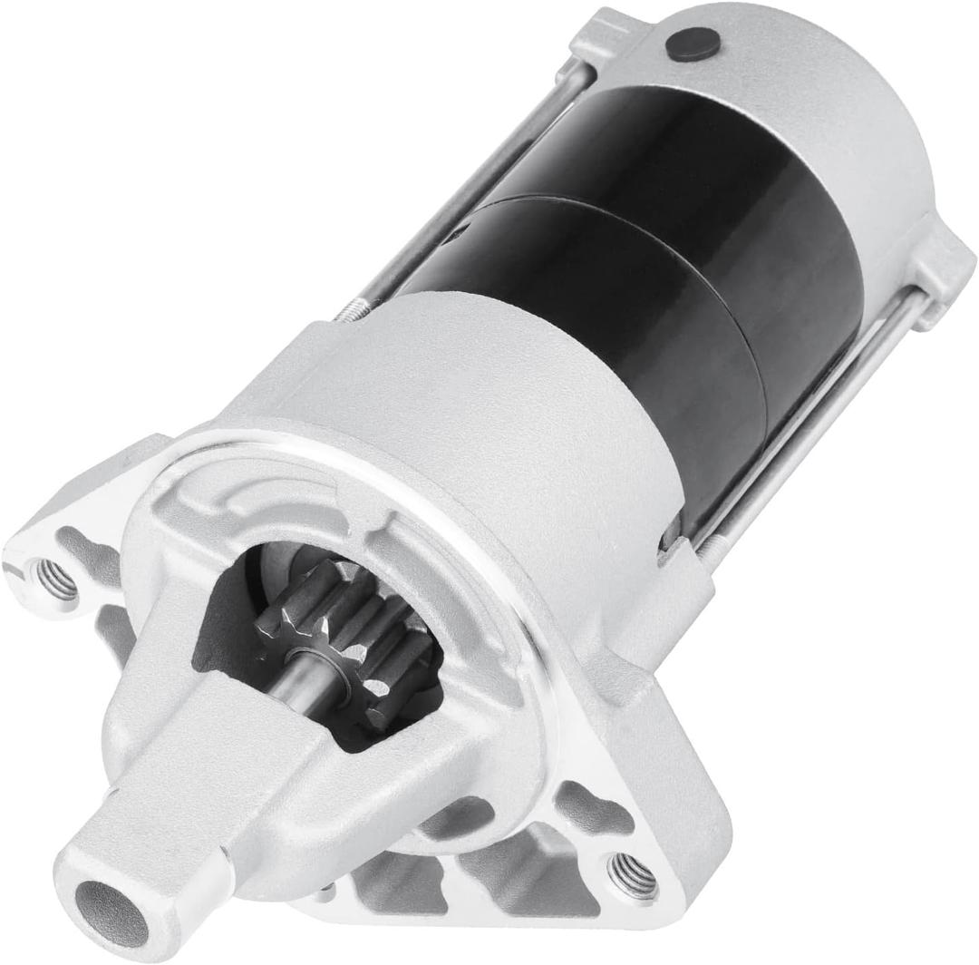 Starter for (Automatic Transmission) 3.8L 09-11 Jeep Wrangler, for 09-10 Volkswagen Routan, for 3.3L 06-07 Dodge Caravan, Grand Caravan 06-10, for 3.8L 06-10 Chrysler Town & Country, 06-08 Pacifica