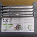 5 Catit Airsift Jumbo Hooded Litter Pan, Warm Gray - Privacy and Easy Access for Cleaning - Ideal for Larger or Multiple Cat Households