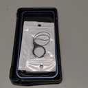 chubbycable ChubbyArmor LiteGo - Ultra-Thin Metal Heat Dissipation Evolved Case with Lens Protector & GripRing Phone Stand for iPhone 17 Pro Max, Dark Blue