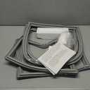 W10830046 Refrigerator Door Gasket (2 Pack) Replace W10163997 W10443241 4502677 AP6048305 PS12069725 EAP12069725 Compatible with JFC2290REP00 JFC2290VEP10 KRFC302EBS00 JFFCF72DKL01 JFC2290REM04