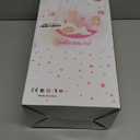 SCOM Reborn Baby Dolls Girl 20 Inch, Realistic Newborn, Sleeping Baby Dolls Girl, with Weighted Soft Cloth Body, Poseable Vinyl Limbs, with Feeding Toy Accessories, Dolls Gift for Kids 3+