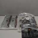 Yangbaga 24Pcs Glass Spice Jars with Labels-4OZ Wood Lid Square Spice Containers with Pepper Grinder Lids &Funnel,Seasoning Jars for Rack Cabinet Drawer