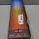 luckystyle Smart RGB+IC Corner Floor Lamp,Bright LED Tall Modern Floor Lamp with APP and Remote,Ambient Lighting Color Changing Standing Lamps with Music Mode and Timing for Living Room,Bedroom,Party
