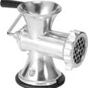 Manual Meat Grinder, Aluminum Alloy Hand Crank Meat Grinding Machine Sausage Stuffer Maker Household Pork Mincer with Vacuum Suction Cup for Home Kitchen Use
