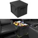 Mixsuper Liner Car Seat Organizer for Chevrolet Suburban 2021-2026, Console Organizer Backseat Box for Chevy Suburban, Dog Toy Box Storage Bin Kids Toys Baby Supplies Travel Accessories