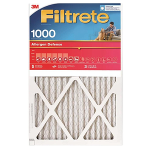 3M Filtrete Micro Allergen Reduction Air Filter [Set of 2] Size: 25" H x 16" W x 1" D