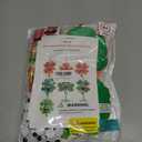 36 Sets St. Patrick's Day Irish Lucky Shamrock Ornaments Decorations DIY St. Patrick's Day Craft Kits Foam Shamrock Four-Leaf Clover Shaped Ornaments for Kids Classroom Activity Luck Gift Art Project