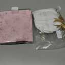 Strapless Bras for Women Non-Slip Padded Bandeau Bra Wireless Tube Top Bra Including Clear Straps (Small, White)