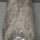 Tortania Area Rug Living Room Rugs - 9x12 Washable Boho Rug Vintage Oriental Distressed Farmhouse Large Thin Indoor Carpet for Living Room Bedroom Under Dining Table Home Office - Brown Blue