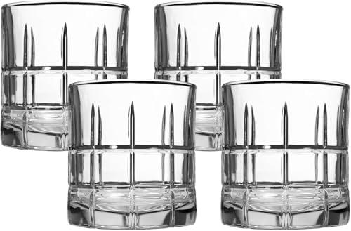 Anchor Hocking Manchester Drinking Glasses (4-Pieces, 10.5-ounce, dishwasher safe)