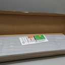 2" Slats Wood Blinds for Indoor Windows: Solid Wooden Blackout Blinds & Shades,Black Out Privacy Horizontal Blinds for Home Bedroom Bathroom Living Room Windows and Doors 22.5" WX48 H Black