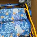 Old Bahama Bay 500lbs Capacity Heavy Duty 3-in-1 Wagon Bench Seat & Utility Folding Cart,Love-Seat with 31L Cooler Bag, Adjustable Handle  for Beach, Camping, Sports