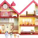 Bluey House Playset for Kids, XL Ultimate Interactive Lights and Sounds Playhouse Toys, Includes Dance Floor, Dollhouse, Toy Set Ages 3+, 5.2 X 15.55 X 17.09 Inches