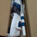 Consciot Pool Vacuum for Above Ground Pool & Inground Pool, Rechargeable Handheld Cleaner with Telescopic Pole,18.5 GPM Suction, 13.4" Head, 60-Min Runtime, for Spa & Hot Tub (L1)