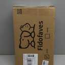 Dog Gate Indoor,18"45" Adjustable Extra Wide Metal Short Dog Gate to Step Over, 10" Tall Small Pet Gate with 3 Extension Kits, Pressure Mounted for Doorways & Stairs Black