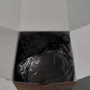 Sunany Travel Pillow, Inflatable Neck Pillow Used for Airplanes/Cars/Buses/Trains/Office Napping with Eye Mask/Earplugs (Gray) (Medium, Grey)