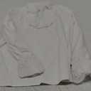 Eymitory Boys Kids Medieval Pirate Shirt Vampire Costume Renaissance Victorian Scottish Jacobite Ghillie Halloween Tops White, 160 CM