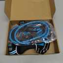 No Pull Dog Harness Adjustable Reflective Oxford Easy Control Medium Large Dog Harness with A Free Heavy Duty 5ft Dog Leash