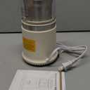 SHARDOR One Touch Coffee Grinder Electric, Spice, Herb, For Coffee Bean Spices and Seeds with 1 Removable Stainless Steel Bowl, Dry Grinder, White