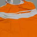 ZRTAK Women's High Waisted Bikini Sets Tummy Control Swim Skirt Two Piece Swim Suit Tummy Control Color Block Bathing Suit L