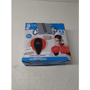 Punching Bag for Ages 3 4 5 6 7 8+ Years Old Kids, Boxing Bag Set Toy with Boxing Gloves, Height Adjustable Punching Bag, Sport Toy for Boys & Girls, Ideal Christmas Birthday Gift for Kids (Red)