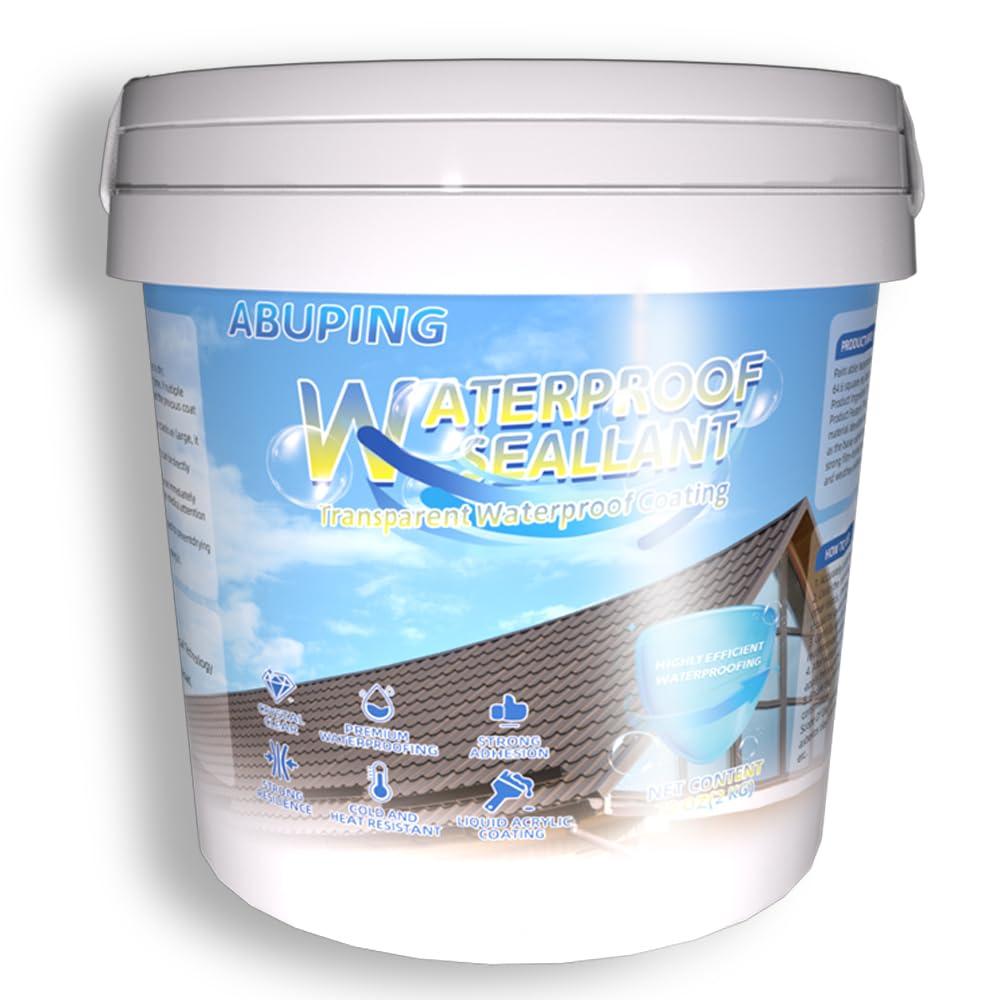 Waterproof Sealant, Acrylic polyols for The Preparation of high Performance Industrial coatings, Invisible Waterproof Coating, 70oz Suitable for Indoor and Outdoor Brick Wall, Metal, Ceramic