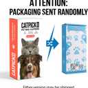 2-in-1 Dog & Cat Nail Clipper with Grinder - Dual Highlight LED Reduce Over-Trimming, Long Battery Cordless USB-C Rechargeable, Safety Lock & Catcher Cap, Quiet Home Grooming for Small Large Pets