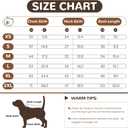 LETSQK Dog Knitting Sweater,Pet Warm Winter Coat,Thickening Turtleneck Small Medium Doggy Sweatshirt Soft Classic Knitwear in Cold Weather,Pullover Sweater for Puppy,S GlazedGinger