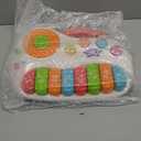 Musical Piano Toy for 1-3 Years Old Toddlers with Keyboard Note, DJ Mixer and Light-Up Buttons - Educational and Fun for Both Boys and Girl