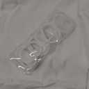iDesign Solid Fabric Bathroom Shower Curtain - 72" x 72", White