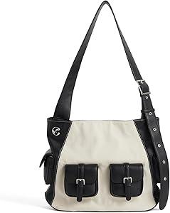 Purses and Handbags for Women Large Hobo Shoulder Bags Soft PU Leather Multi-Pocket Tote Bag, Women's Travel Messenger Bag
