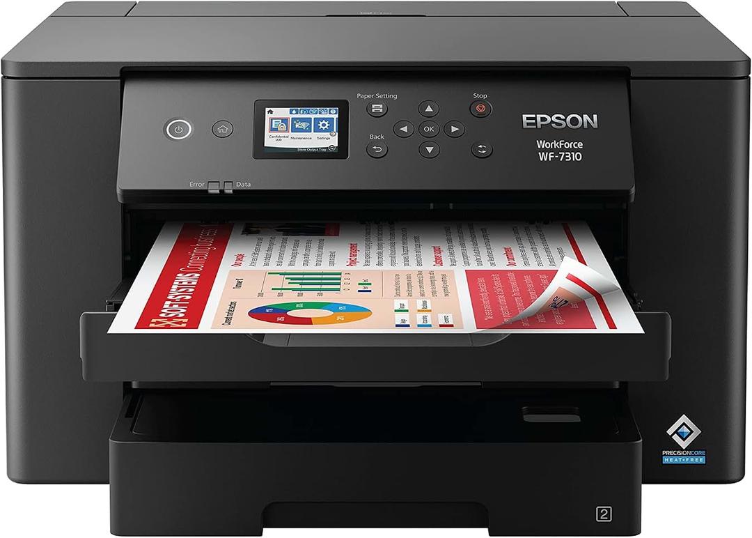 Epson Workforce Pro WF-7310 Wireless All-in-One Wide-Format Inkjet Printer