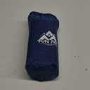 Yuzonc Camping Sleeping Pad, Ultralight Camping Mat with Pillow Built-in Foot Pump Inflatable Sleeping Pads Compact for Camping Backpacking Hiking Traveling Tent (Blue and Green)
