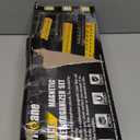 HURRICANE Magnetic Socket Organizer Set, 6 Piece Socket Holder Set Includes 1/4", 3/8", 1/2" Drive Metric SAE Socket Trays