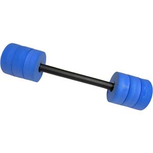 Kemp USA Aquatic Bar Float 26 Inch Soft Foam Padded Dumbbell Set for Swimming Pool Exercise Water Aerobics Fitness Training Non Water Absorbing Buoyant Swim Workout Equipment