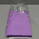 Sufdari Waterproof Mattress Protector, Mattress Cover Twin Size for Bed,18" Deep Pocket Fitted Sheet Style Mattress Protector with Elastic Rubber Band-Purple,Twin