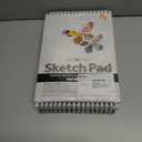 Sketch Pad 2-Pack - 9x12 Drawing Pads for Kids 9-12, Teens - 64lb (95gsm) Art Paper - Spiral Perforated 100 Sheets Each - Sketch Book for Kids, Art Sketchbook for Dry Media