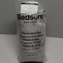 Bedsure GentleSoft Frost Gray Fleece Blanket for Couch - Cozy Soft Blankets for Women, Cute Small Throws for Girls, 50x70 Inches